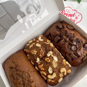 Combo Deal: Banana Bread  Box of 3 Midis